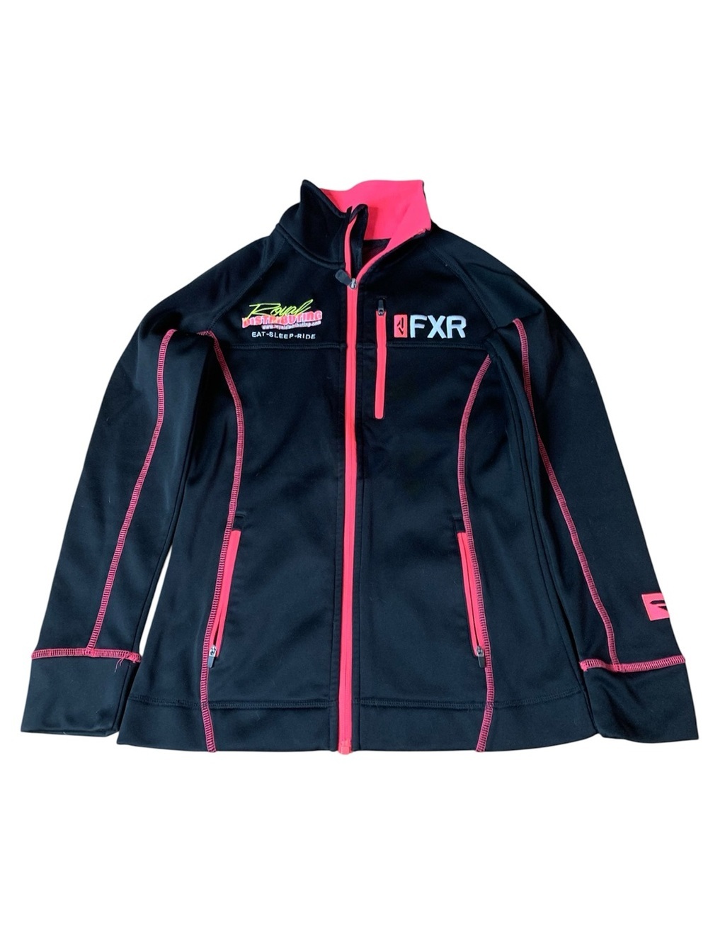 FXR Racing Women's Fleece Lined Performance Jacket Black Pink XS